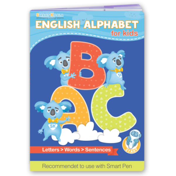 Інтерактивна книга Smart Koala Англійська абетка (SKBEA1)